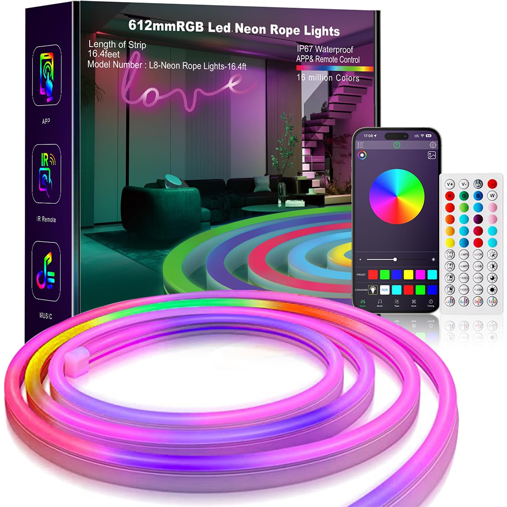 RGB Neon rope light (16 colors) - Image 2